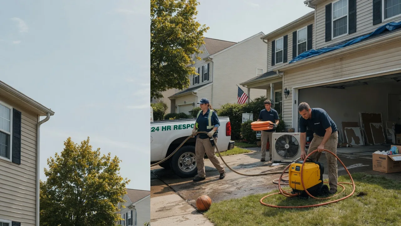 Emergency Water Damage Restoration in Houtzdale, PA near me